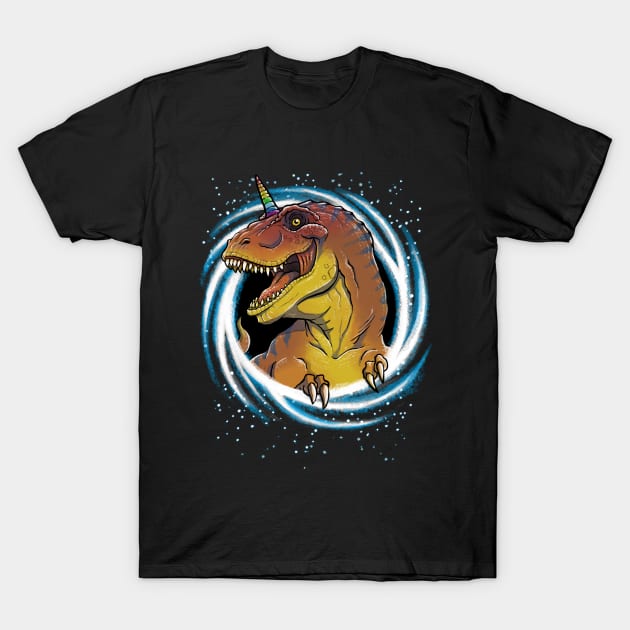 Unicornsaurus Rex T-Shirt by Andriu